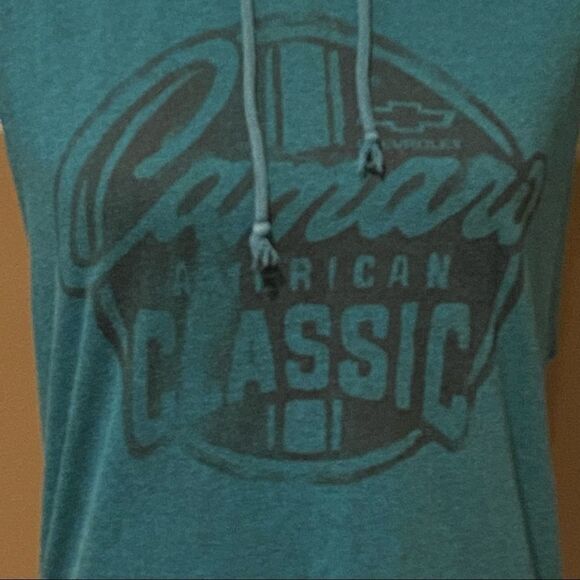 GM Sleeveless Hoodie Size Medium Women’s Or Men’s Unisex - Picture 3 of 8